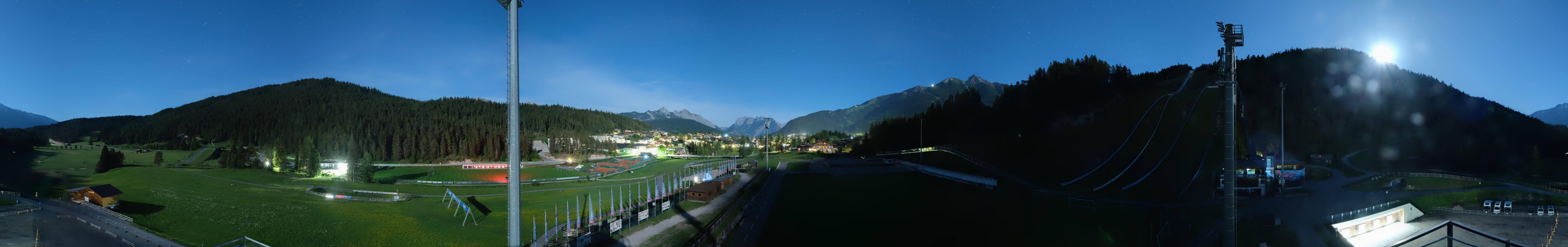 Archiv Foto Webcam Seefeld: Rundblick Casino Arena