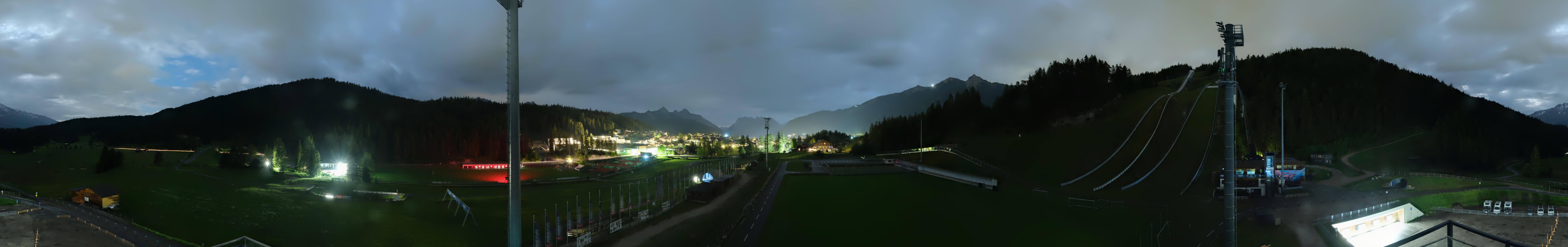 Archived image Webcam Panoramic view Seefeld Casino Arena