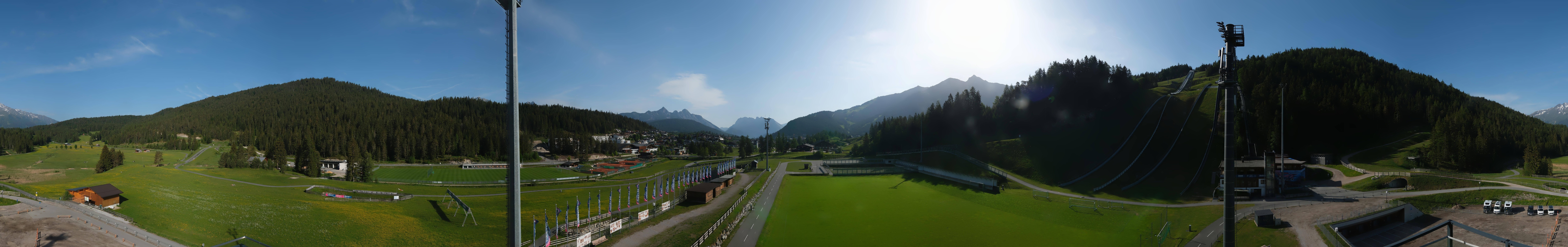 Archived image Webcam Panoramic view Seefeld Casino Arena
