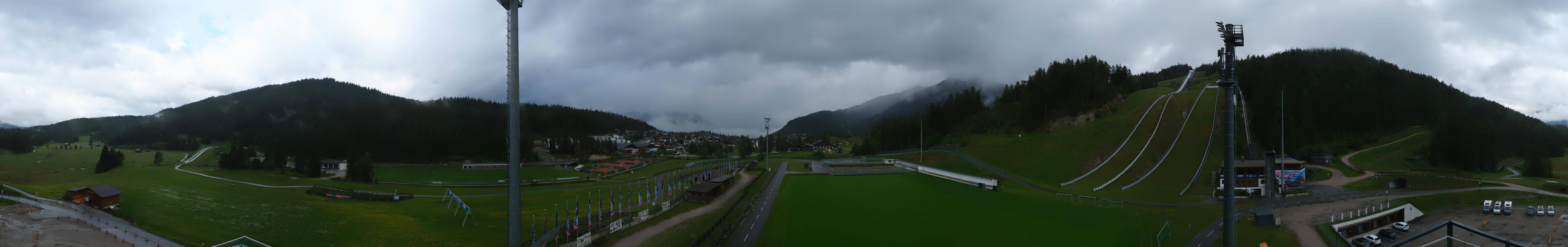 Archiv Foto Webcam Seefeld: Rundblick Casino Arena