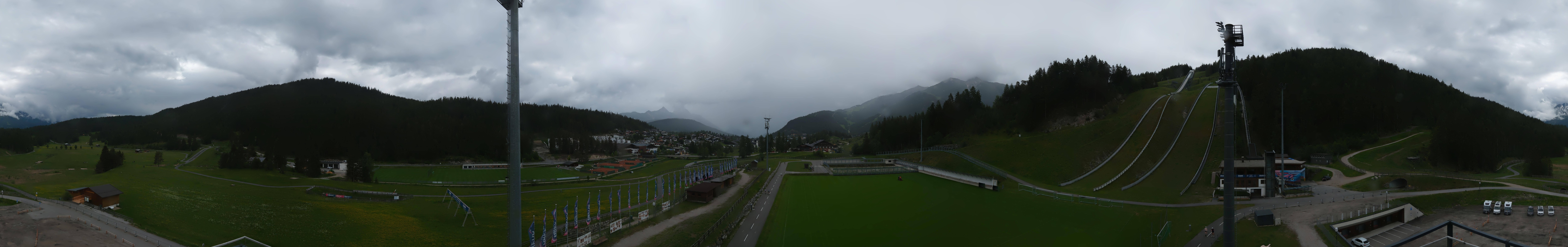 Archiv Foto Webcam Seefeld: Rundblick Casino Arena