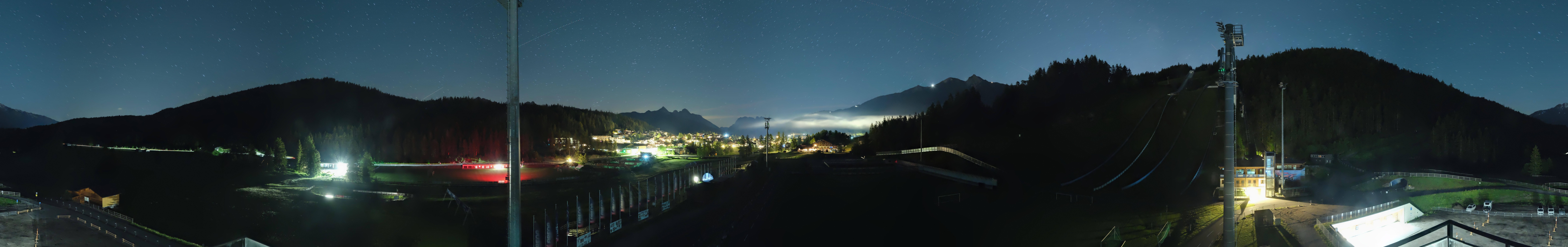 Archiv Foto Webcam Seefeld: Rundblick Casino Arena