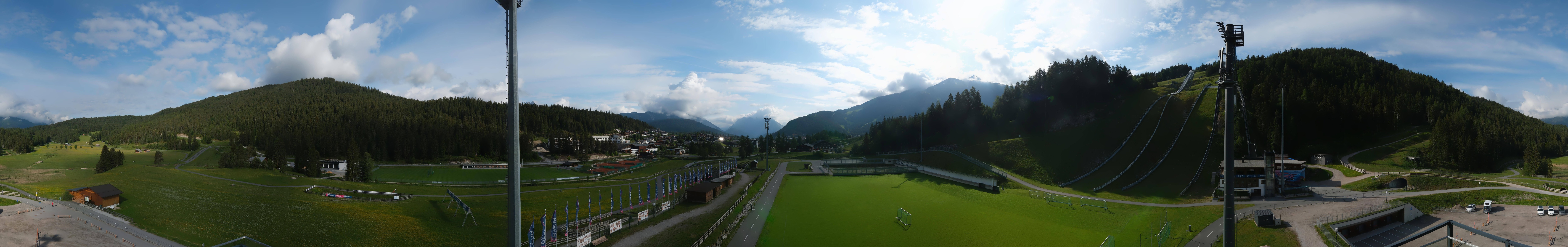Archived image Webcam Panoramic view Seefeld Casino Arena