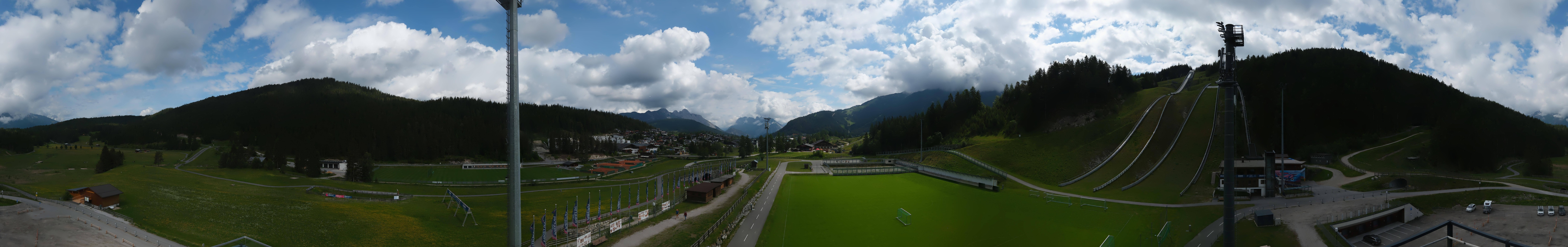 Archiv Foto Webcam Seefeld: Rundblick Casino Arena