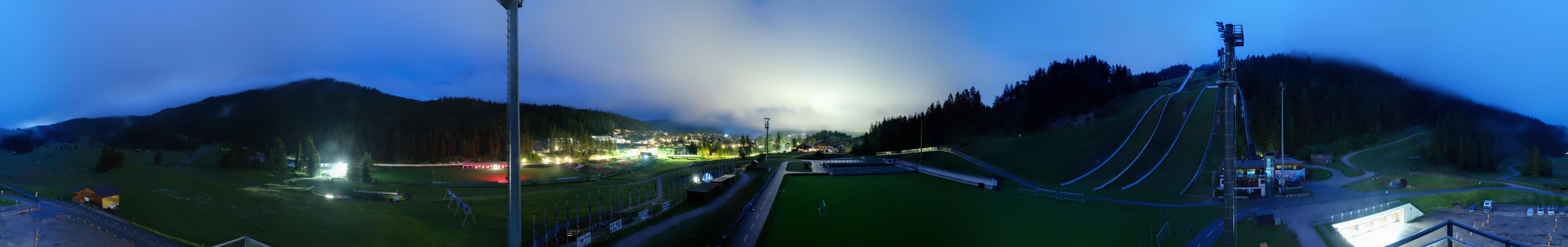 Archiv Foto Webcam Seefeld: Rundblick Casino Arena