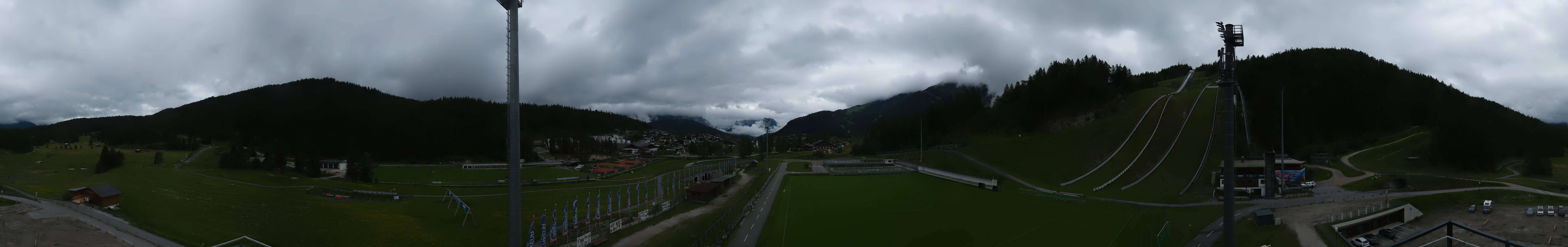 Archiv Foto Webcam Seefeld: Rundblick Casino Arena