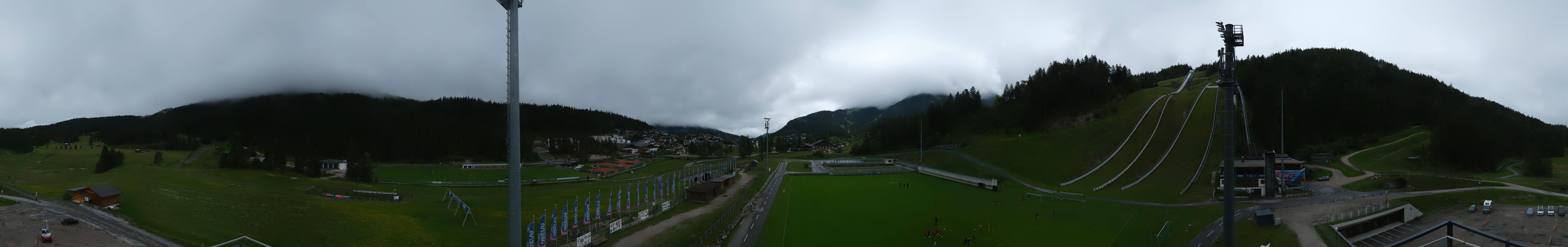 Archiv Foto Webcam Seefeld: Rundblick Casino Arena