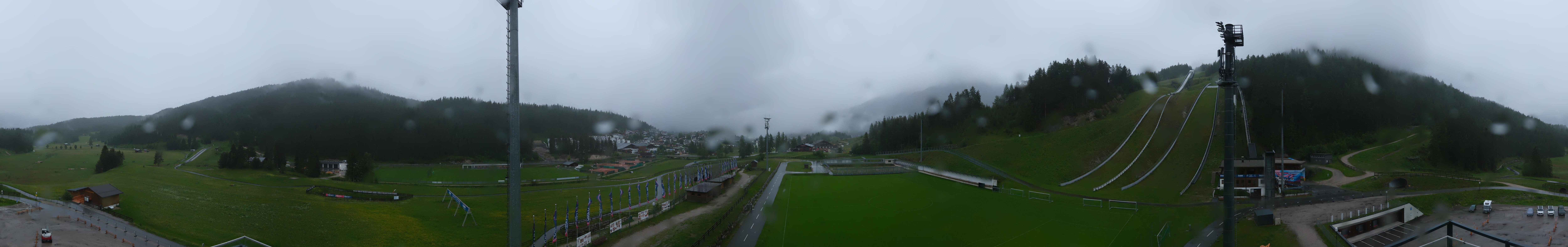 Archiv Foto Webcam Seefeld: Rundblick Casino Arena