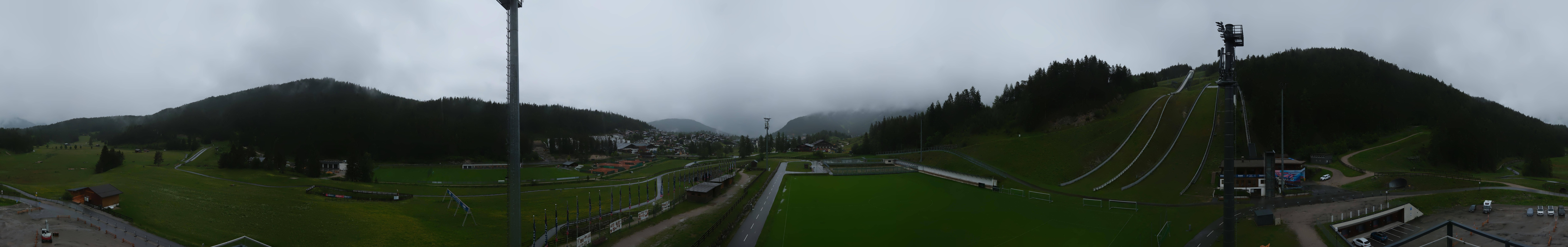 Archiv Foto Webcam Seefeld: Rundblick Casino Arena