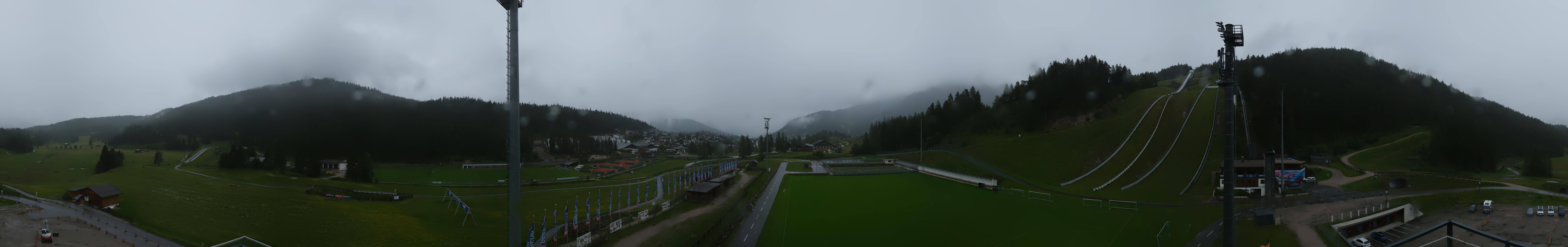 Archiv Foto Webcam Seefeld: Rundblick Casino Arena