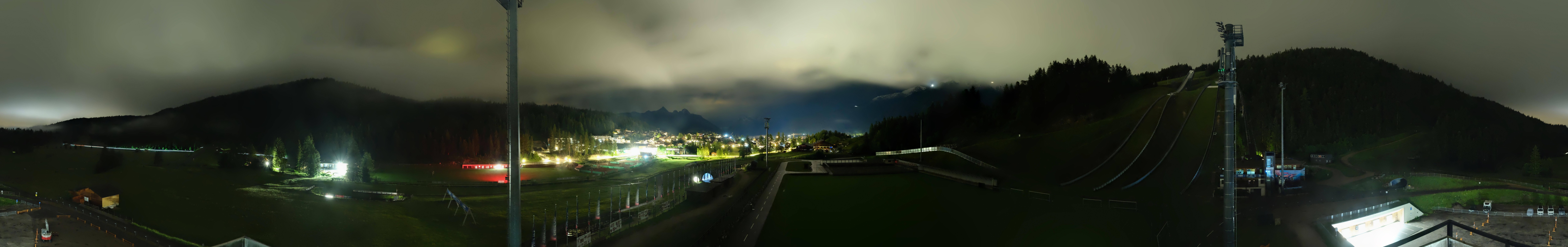 Archiv Foto Webcam Seefeld: Rundblick Casino Arena