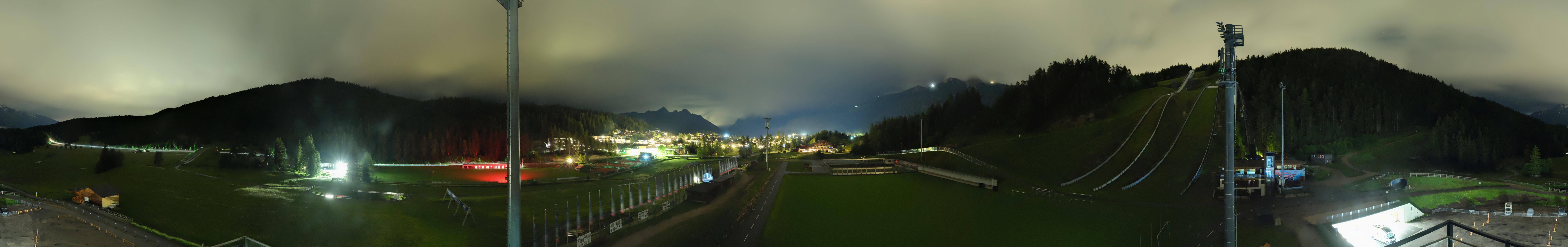 Archiv Foto Webcam Seefeld: Rundblick Casino Arena