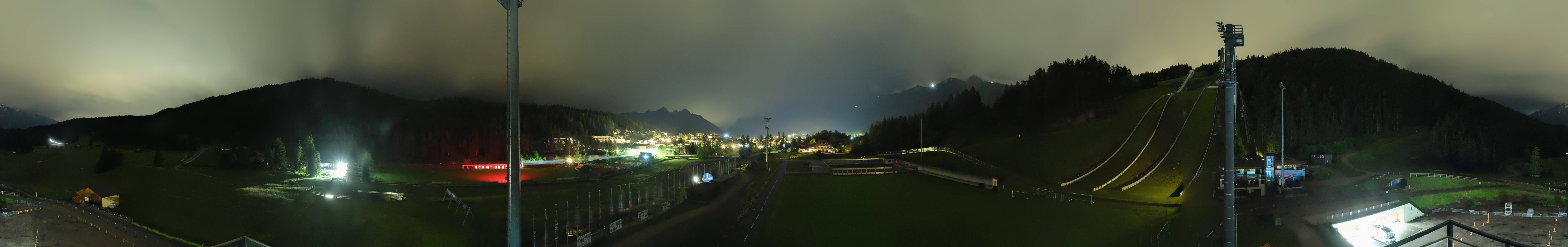 Archiv Foto Webcam Seefeld: Rundblick Casino Arena