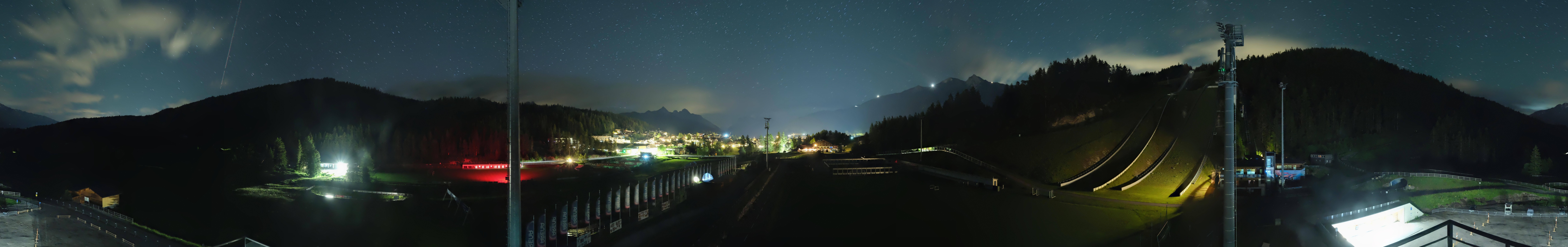 Archiv Foto Webcam Seefeld: Rundblick Casino Arena