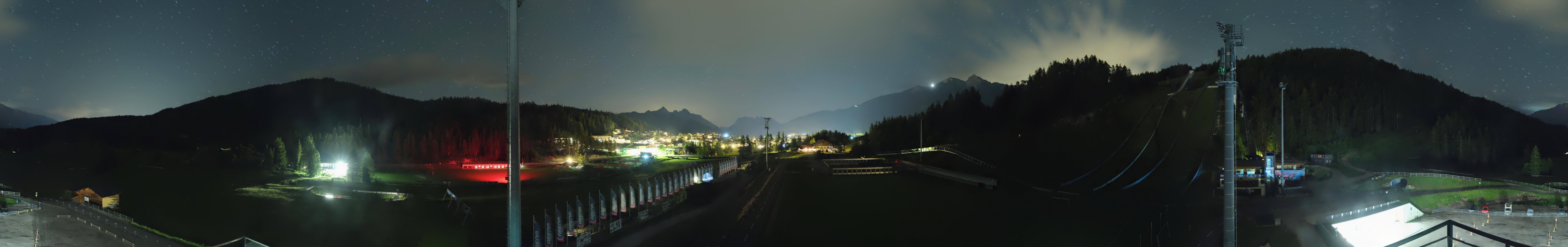 Archiv Foto Webcam Seefeld: Rundblick Casino Arena