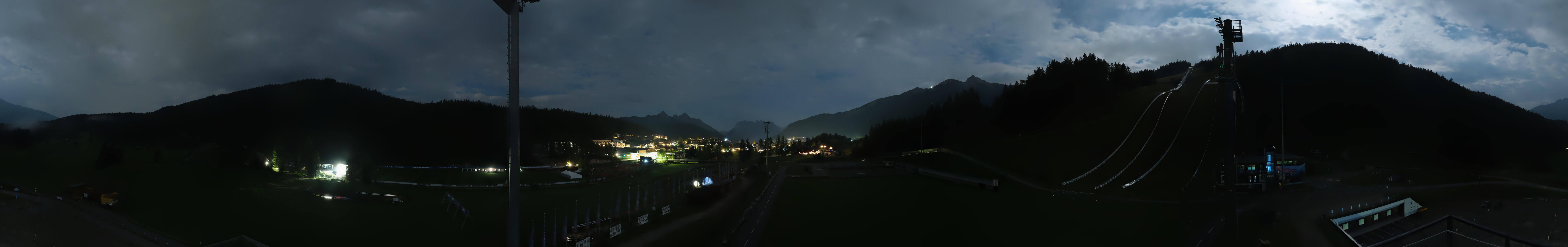 Archiv Foto Webcam Seefeld: Rundblick Casino Arena
