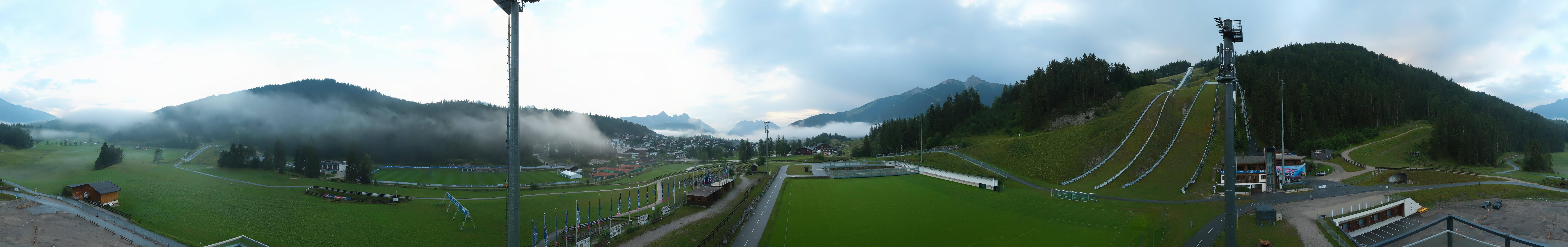 Archiv Foto Webcam Seefeld: Rundblick Casino Arena