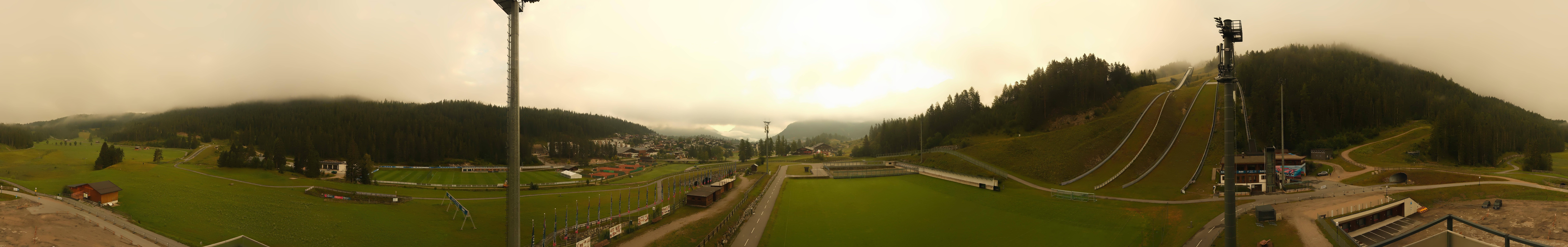 Archiv Foto Webcam Seefeld: Rundblick Casino Arena