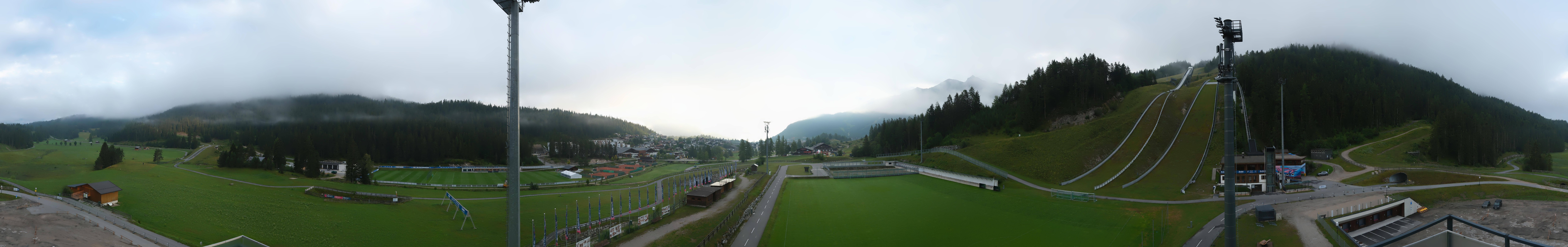 Archiv Foto Webcam Seefeld: Rundblick Casino Arena