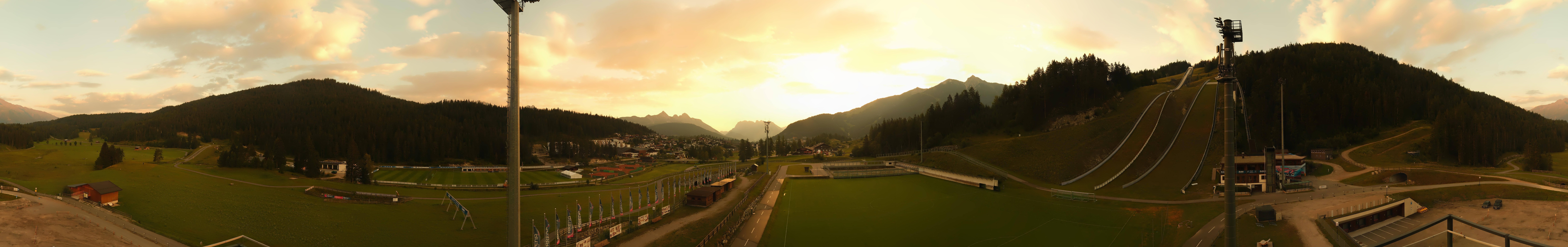 Archived image Webcam Panoramic view Seefeld Casino Arena