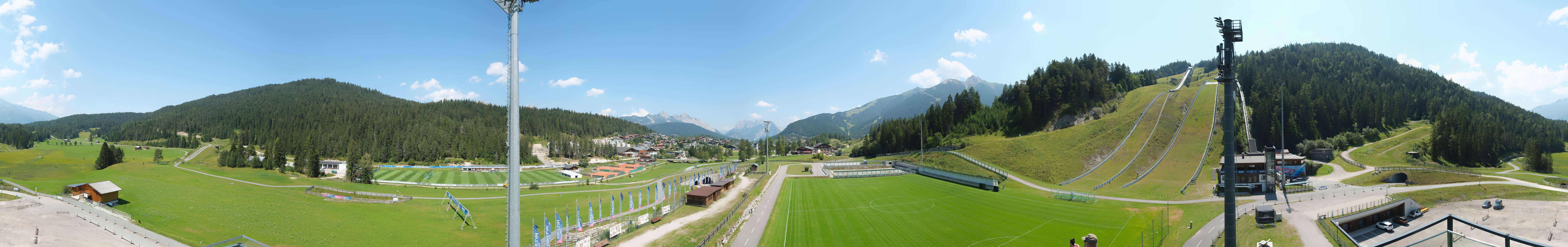 Archived image Webcam Panoramic view Seefeld Casino Arena