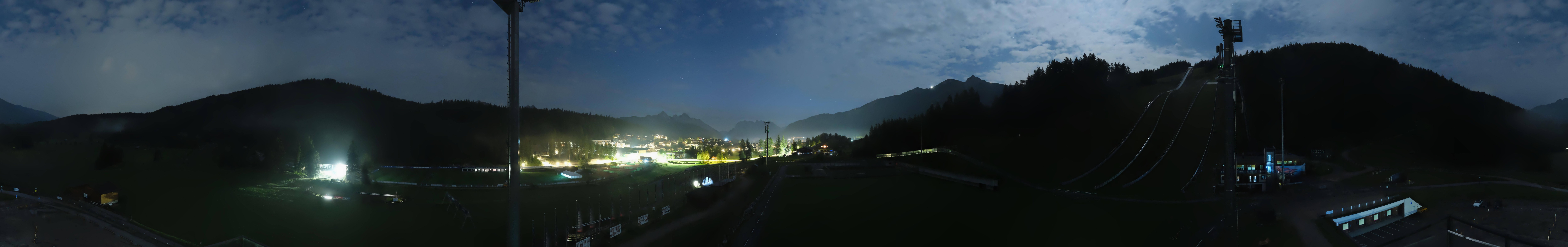 Archiv Foto Webcam Seefeld: Rundblick Casino Arena