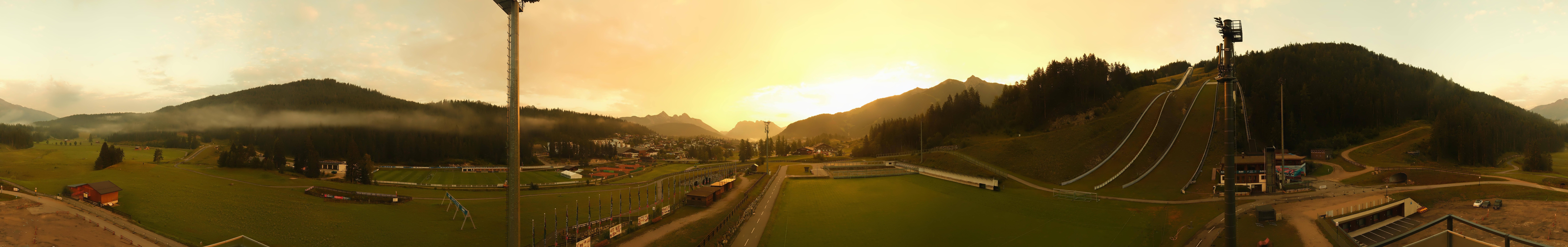 Archiv Foto Webcam Seefeld: Rundblick Casino Arena