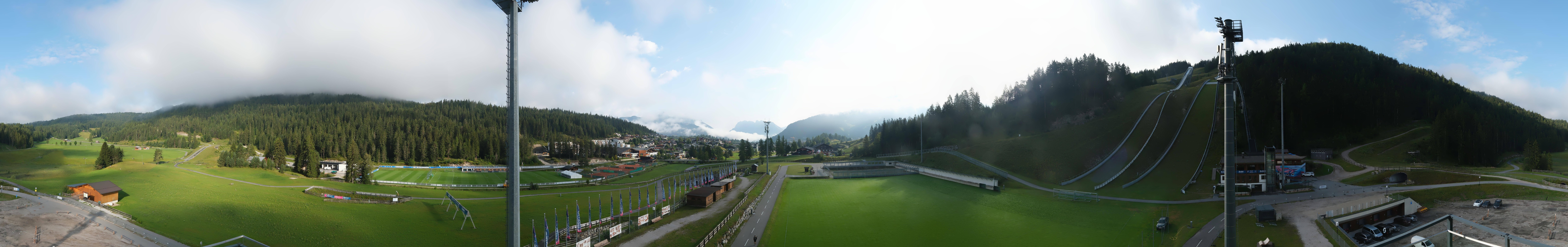 Archiv Foto Webcam Seefeld: Rundblick Casino Arena