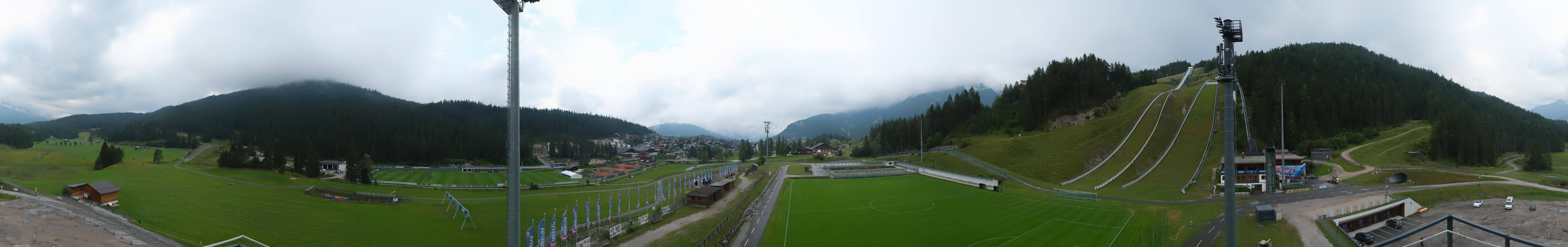 Archiv Foto Webcam Seefeld: Rundblick Casino Arena