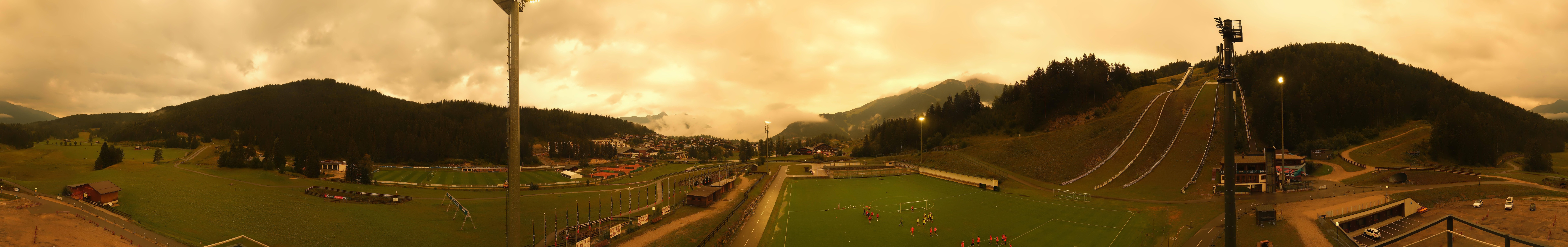 Archiv Foto Webcam Seefeld: Rundblick Casino Arena