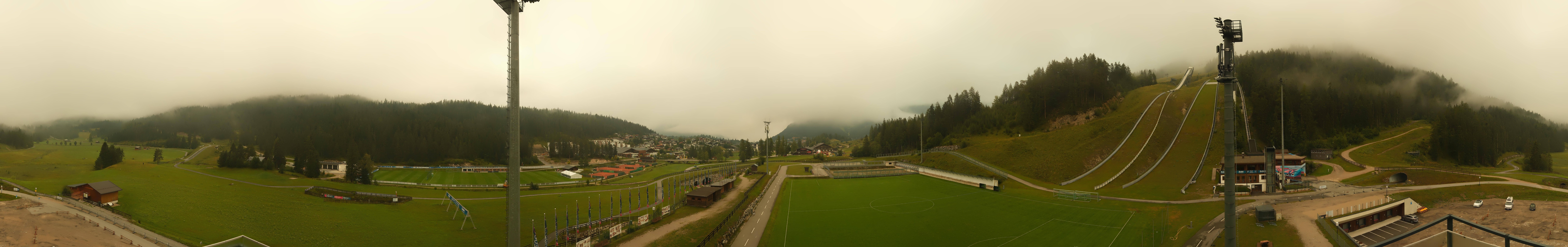 Archiv Foto Webcam Seefeld: Rundblick Casino Arena