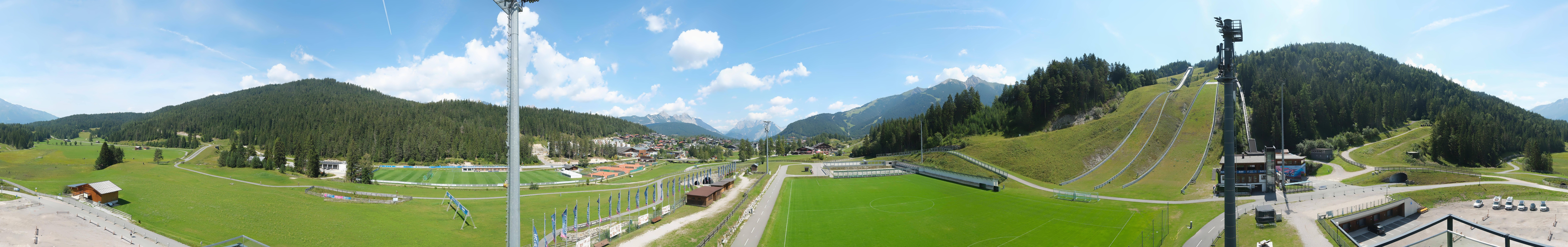 Archived image Webcam Panoramic view Seefeld Casino Arena