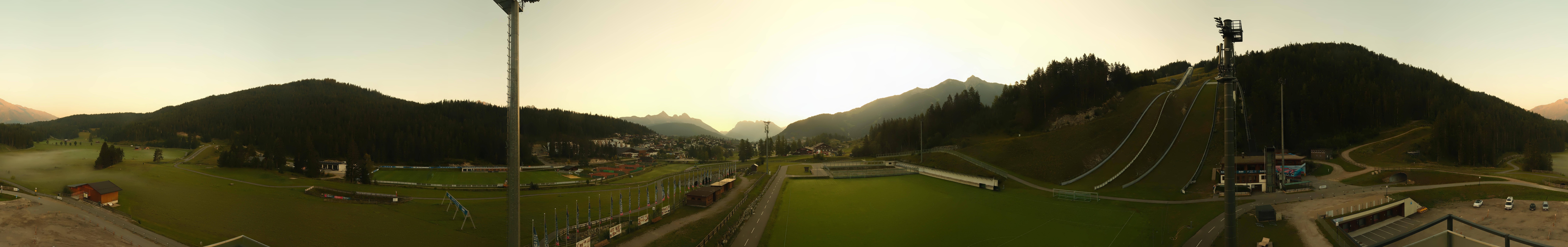 Archiv Foto Webcam Seefeld: Rundblick Casino Arena