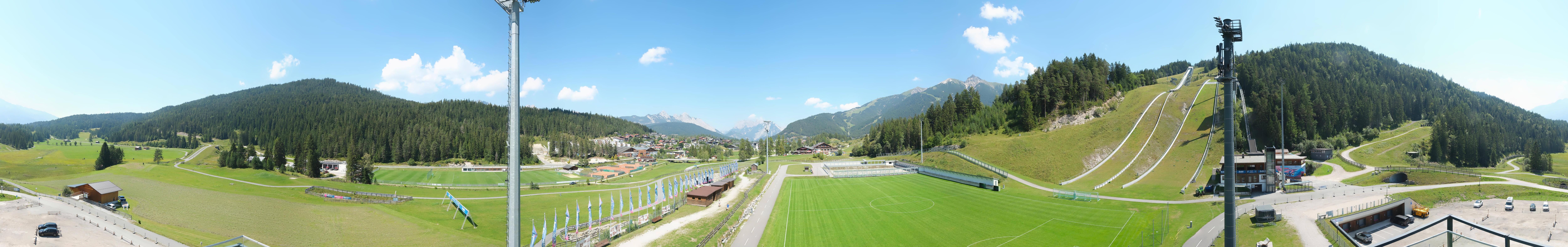 Archived image Webcam Panoramic view Seefeld Casino Arena