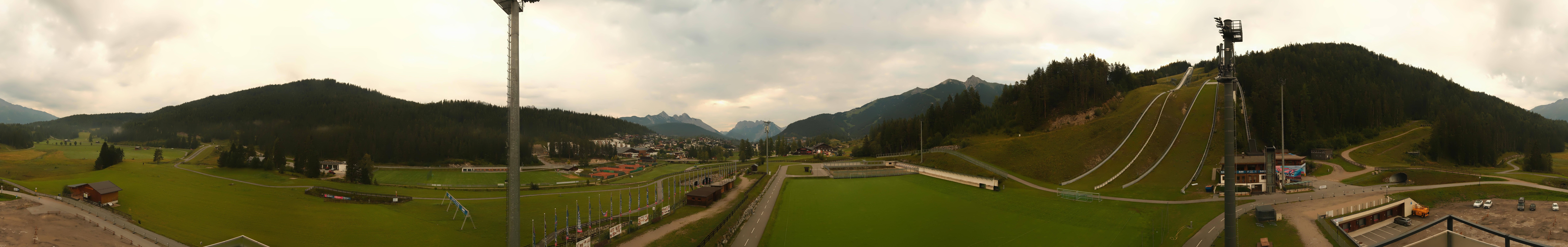 Archiv Foto Webcam Seefeld: Rundblick Casino Arena