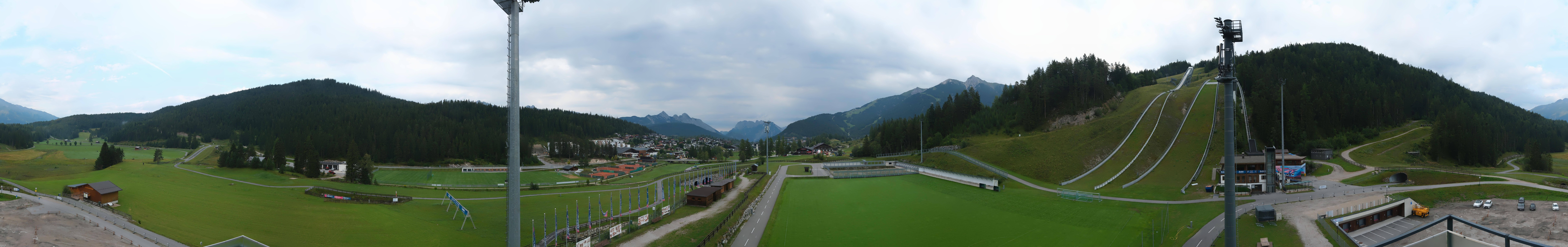 Archiv Foto Webcam Seefeld: Rundblick Casino Arena