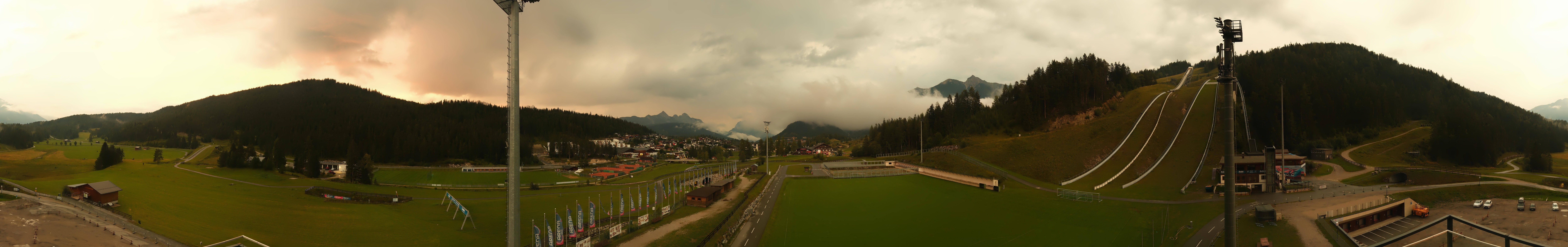 Archived image Webcam Panoramic view Seefeld Casino Arena