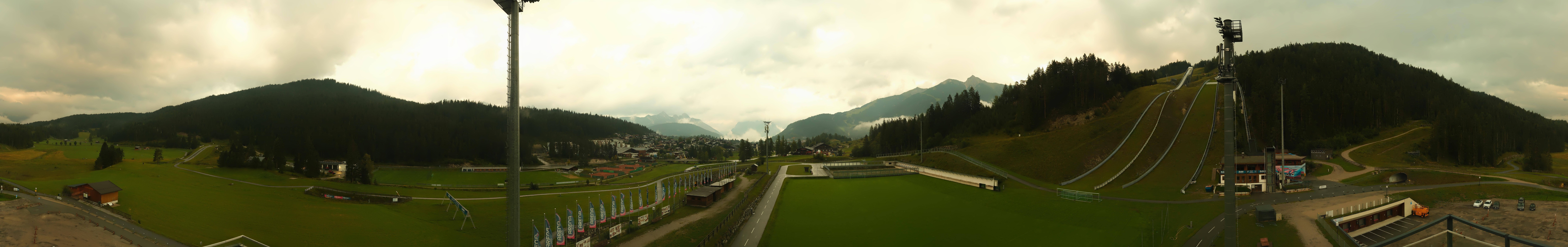 Archived image Webcam Panoramic view Seefeld Casino Arena