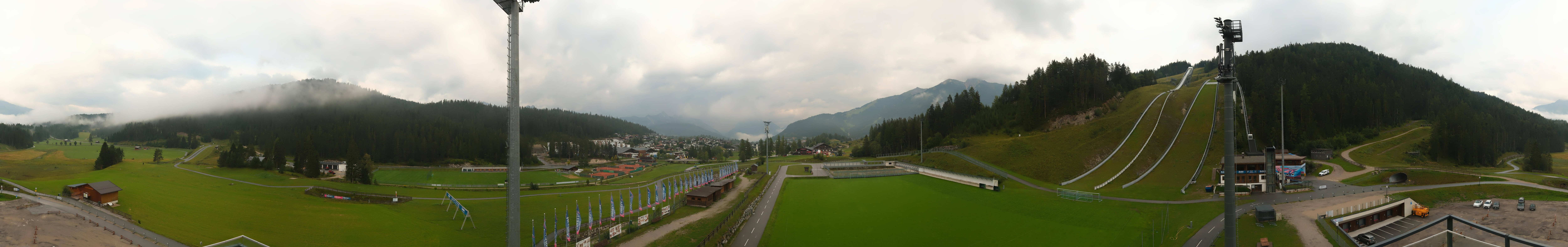 Archived image Webcam Panoramic view Seefeld Casino Arena