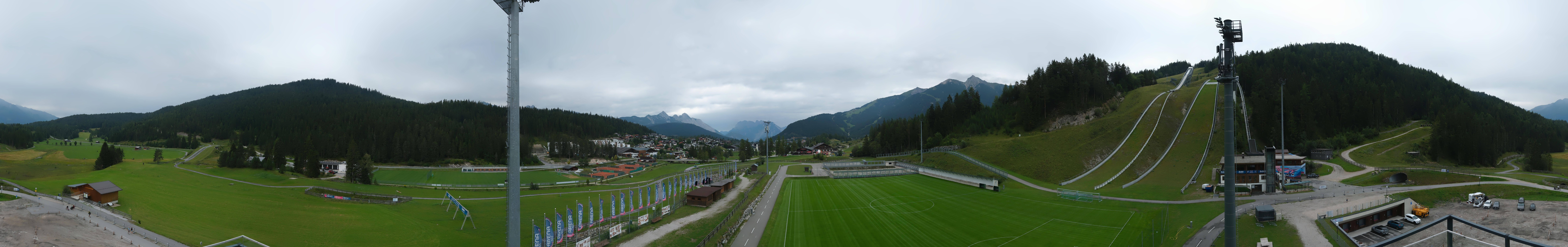 Archived image Webcam Panoramic view Seefeld Casino Arena