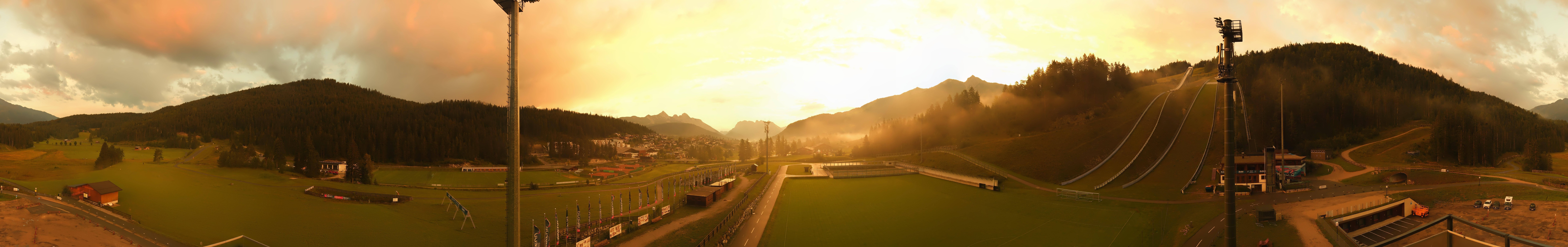 Archiv Foto Webcam Seefeld: Rundblick Casino Arena