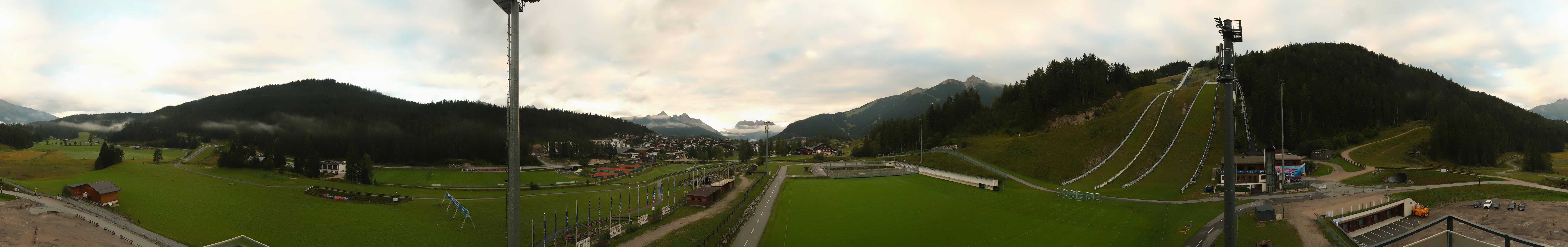 Archived image Webcam Panoramic view Seefeld Casino Arena