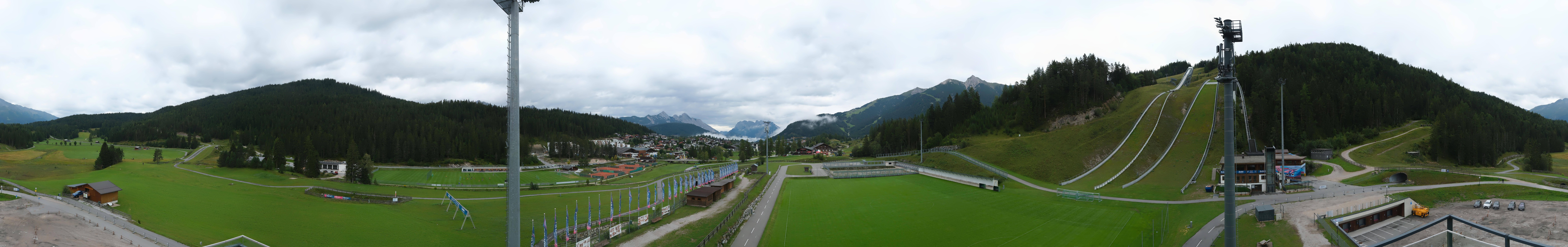 Archived image Webcam Panoramic view Seefeld Casino Arena