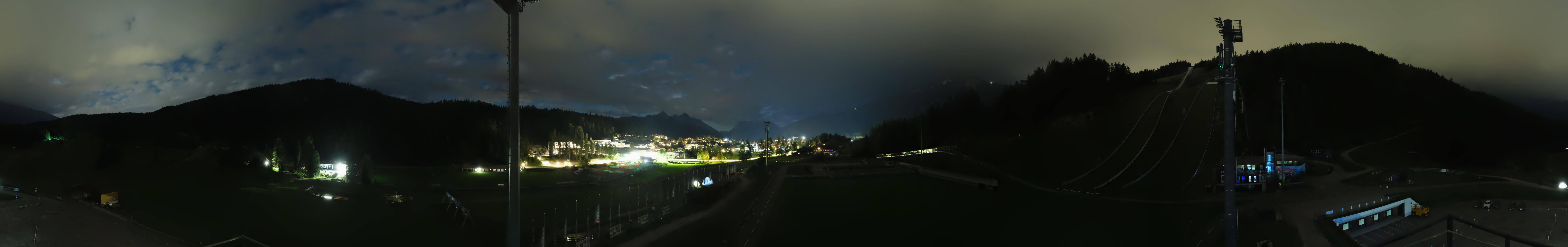 Archiv Foto Webcam Seefeld: Rundblick Casino Arena