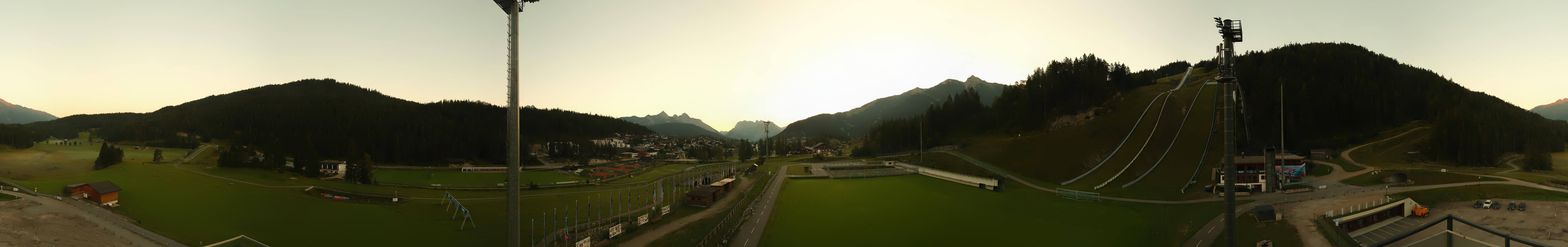 Archived image Webcam Panoramic view Seefeld Casino Arena
