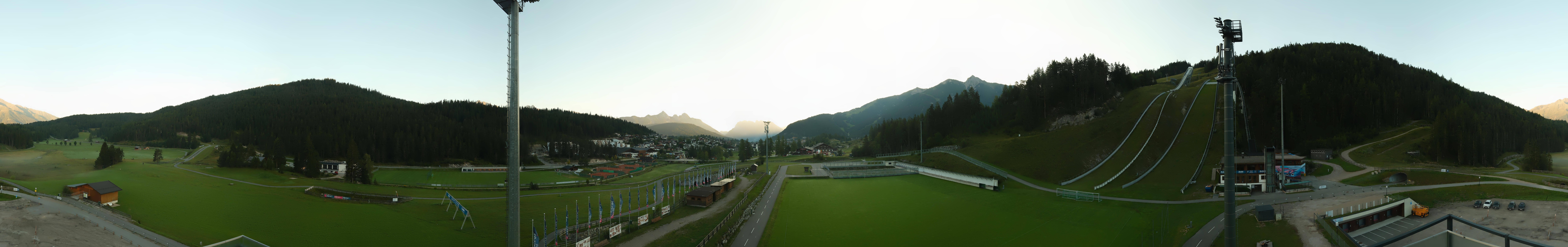 Archived image Webcam Panoramic view Seefeld Casino Arena