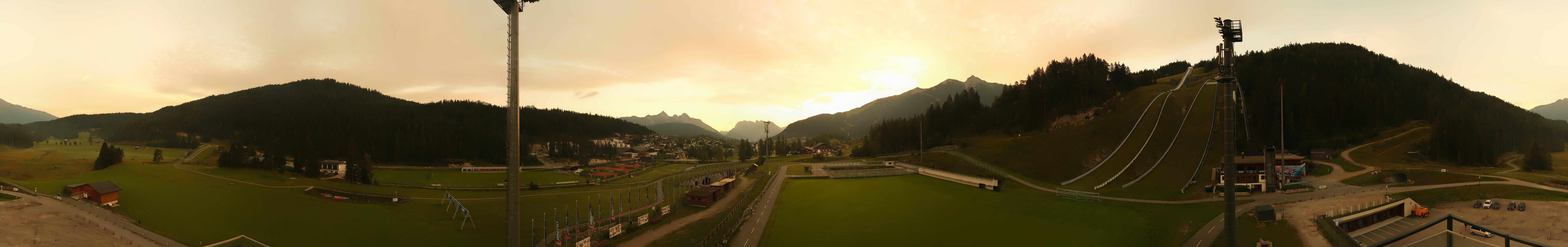 Archived image Webcam Panoramic view Seefeld Casino Arena