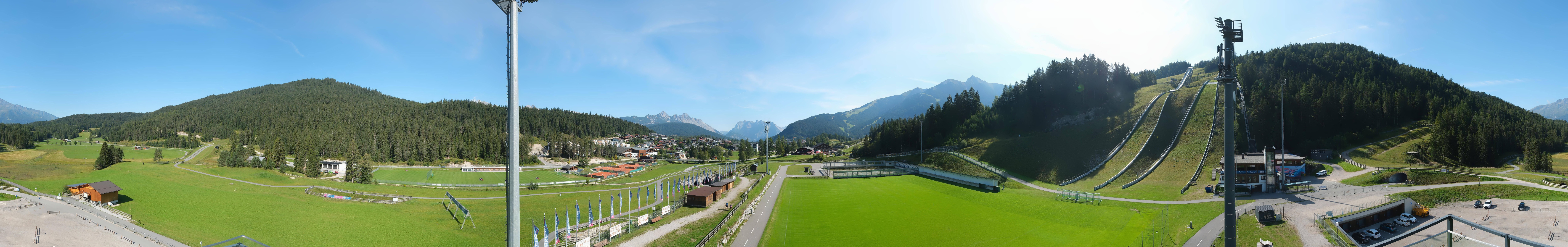 Archived image Webcam Panoramic view Seefeld Casino Arena