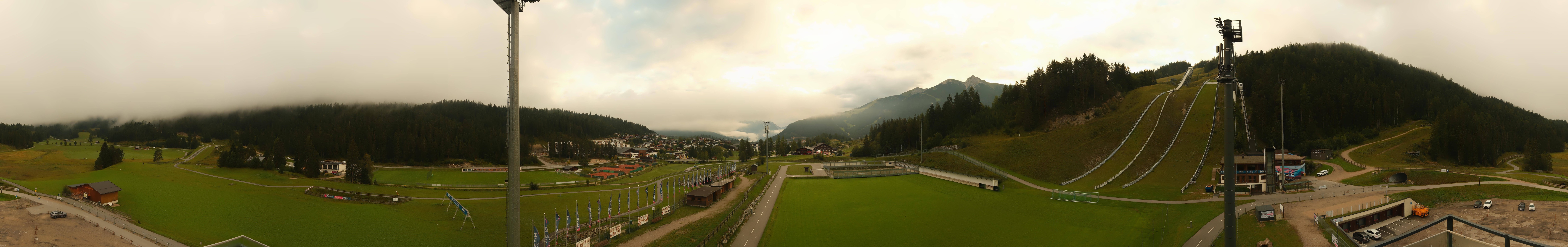 Archived image Webcam Panoramic view Seefeld Casino Arena