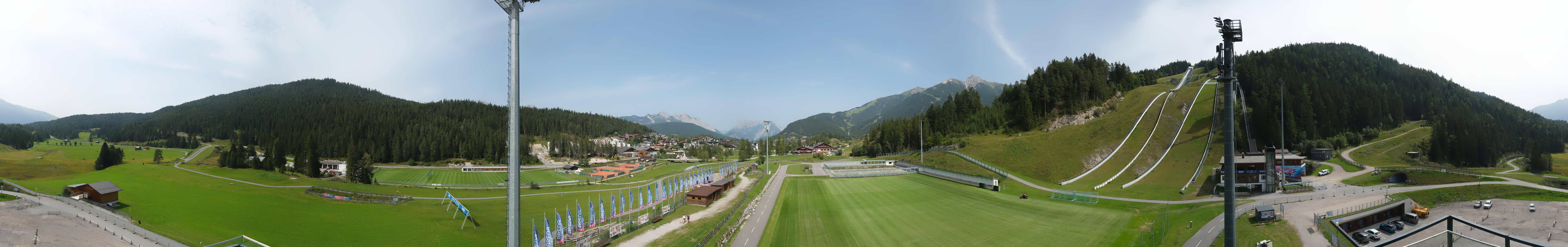 Archiv Foto Webcam Seefeld: Rundblick Casino Arena